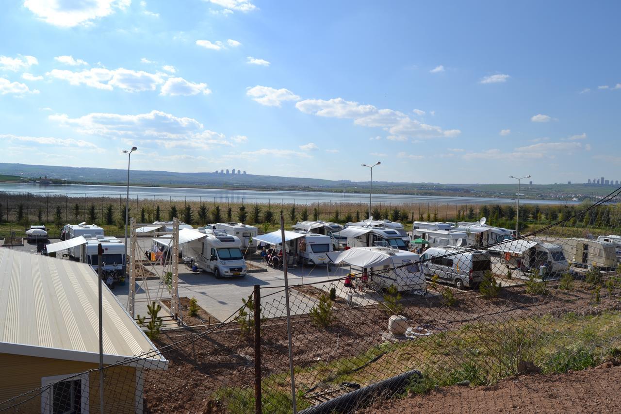 Ulasan Hotel Caravan Camping Ancara Exterior foto