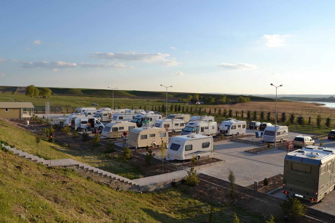 Ulasan Hotel Caravan Camping Ancara Exterior foto